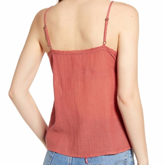 NWT Hinge Lace Trim Cupro Camisole XXS - Picture 2 of 8